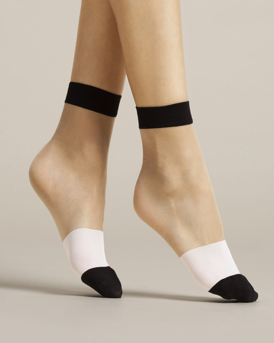 Skarpetki rajstopowe Fiore Bicolore 14 DEN