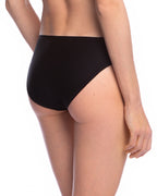 Bardzo wygodne czarne majtki damskie LAMA FLEXY FIT BIKINI