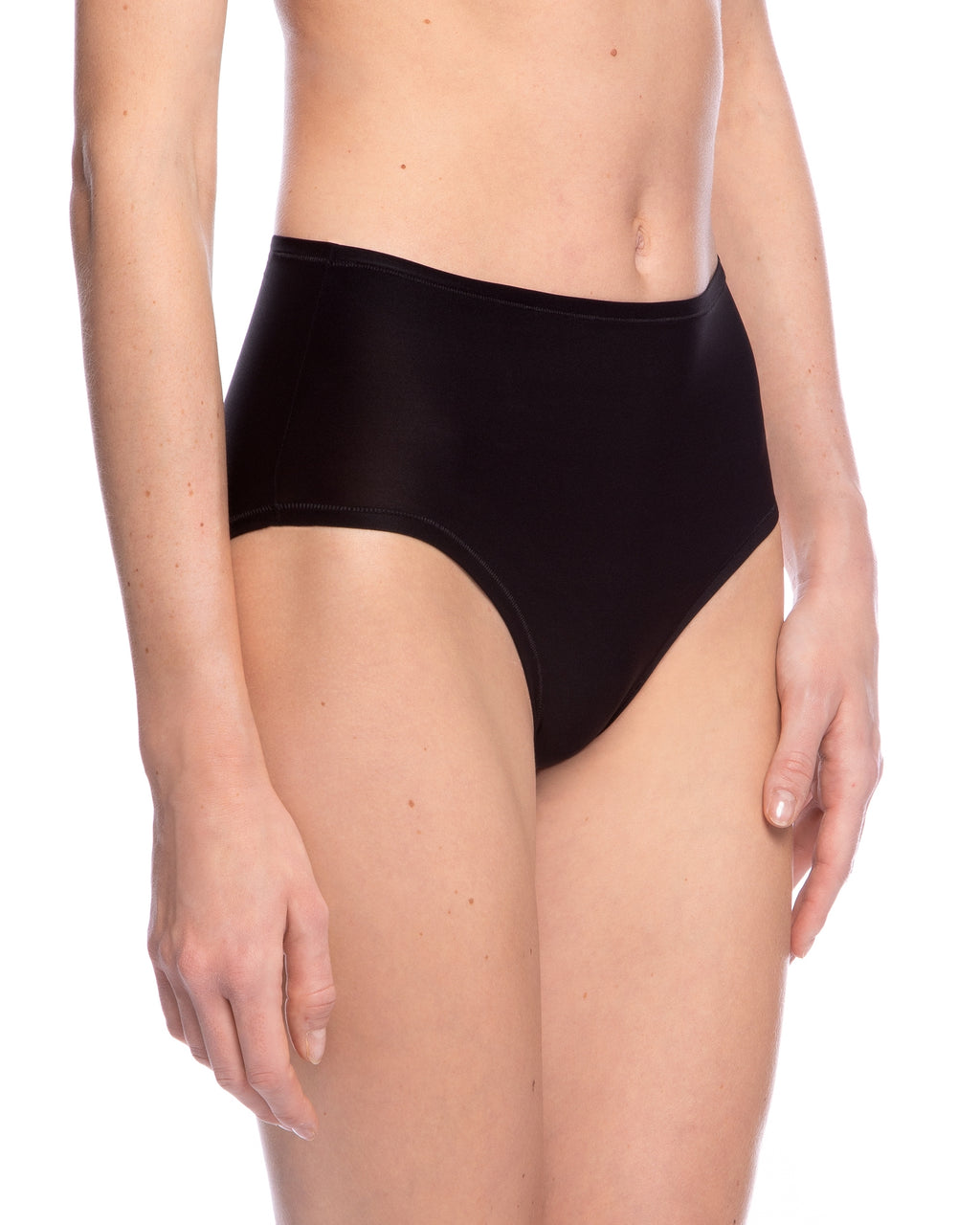 Wygodne czarne damskie figi Lama FLEXY FIT MIDI dla kobiet