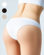 bezszwowe białe majtki damskie brazyliany