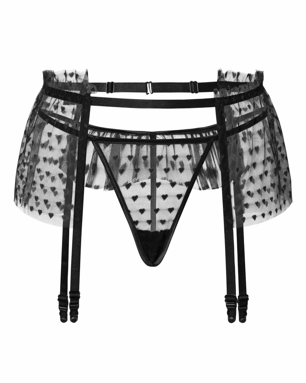 Pas do pończoch i majtki typu stringi Fiore Ritmo przód