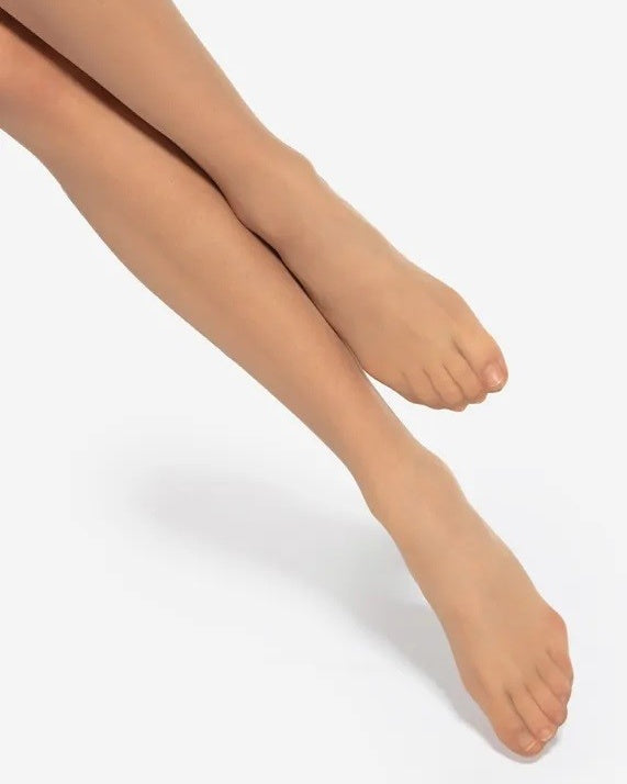 Bardzo cienkie beżowe pończochy samonośne Gatta Michelle 8 DEN