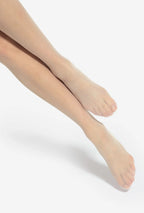 Białe samonośne pończochy z koronką Gatta Michelle 15 DEN