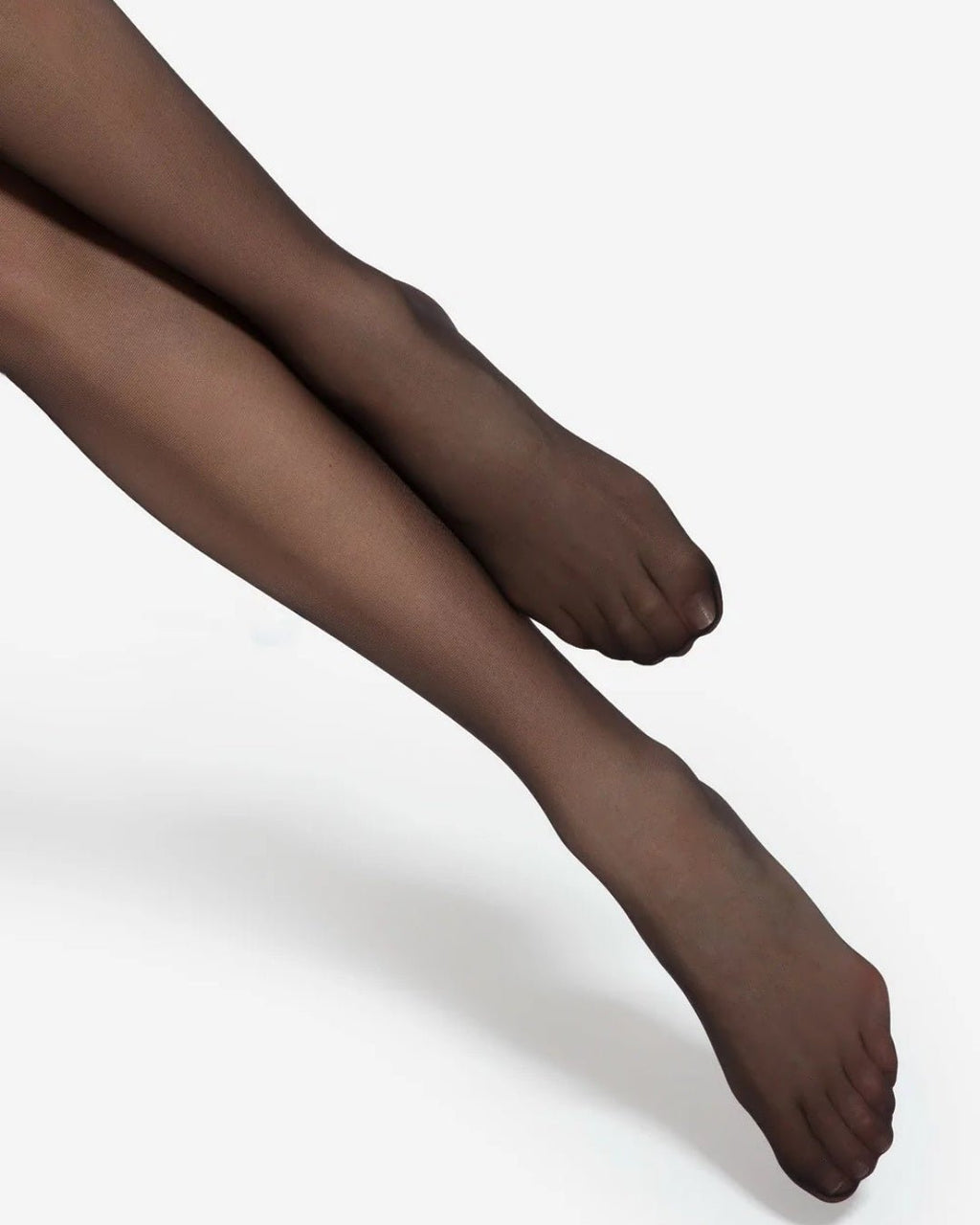 cienkie czarne pończochy samonośne bez wzmocnionej części palcowej