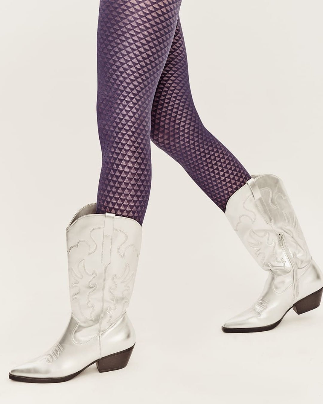 modne kryjące damskie rajstopy wzorzyste mikrofibra 60 den