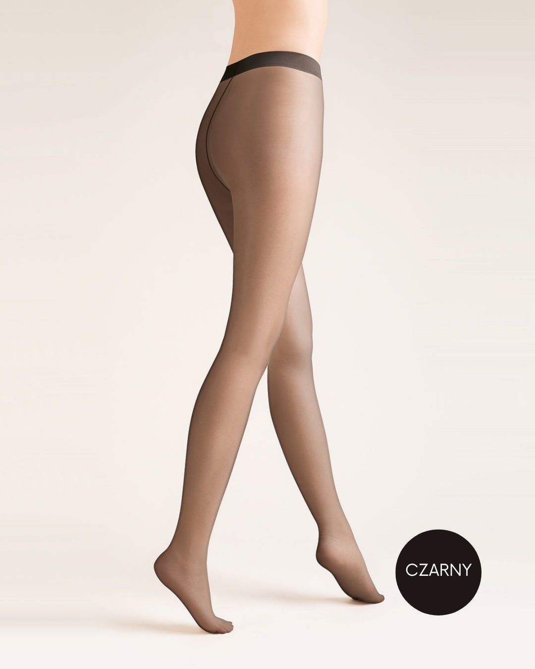 cienkie czarne rajstopy damskie 10 den