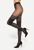 Rajstopy imitujące zakolanówki pończochy Gatta Girl Up 41
